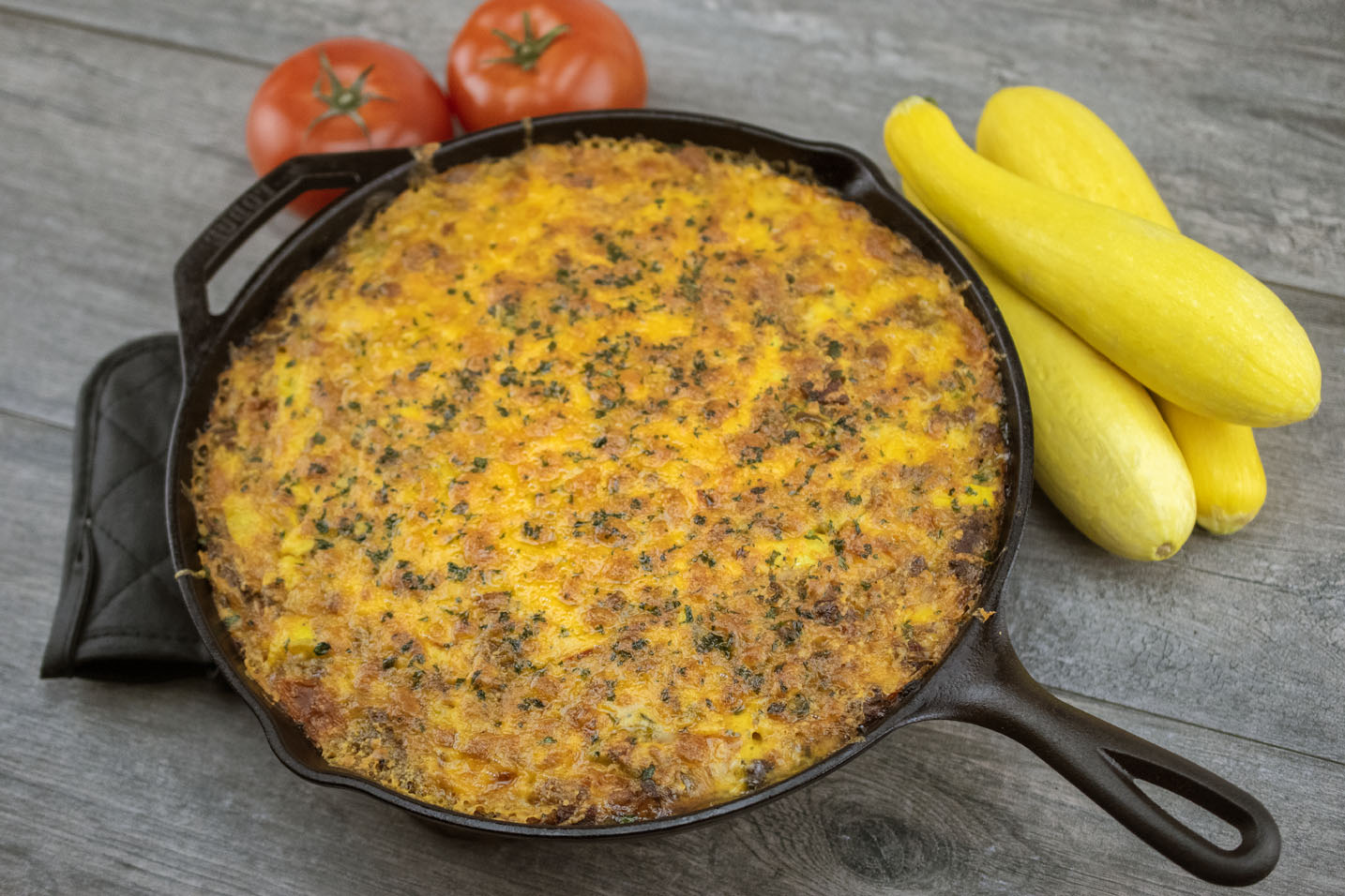 Beer-less Summer Squash Casserole