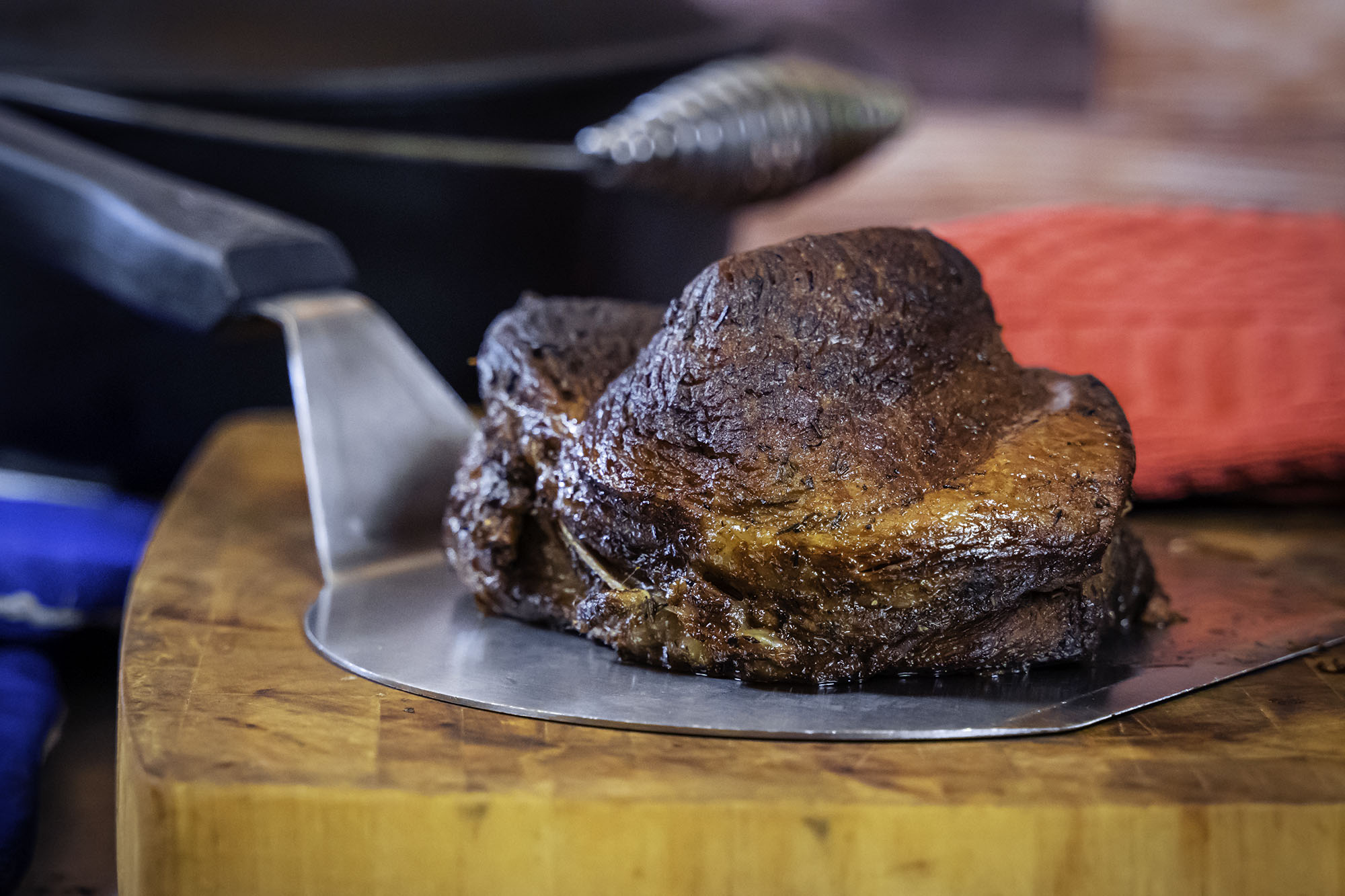 Low and Slow Roast Beef, Pork, Lamb, Wild Meat in a Cast Iron Dutch Oven