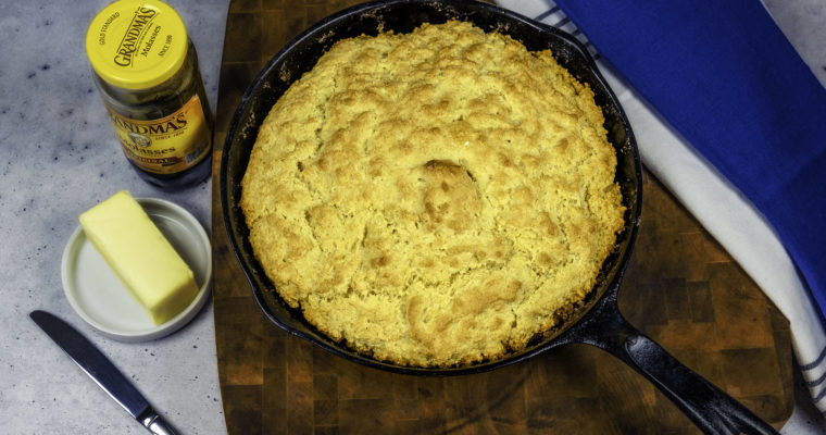 Cast Iron Cream and Beer Cornbread Recipe