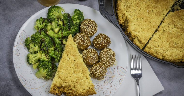 Cast Iron Sesame Meatballs in a Honey Sweet-and-Tangy Beer Sauce Recipe