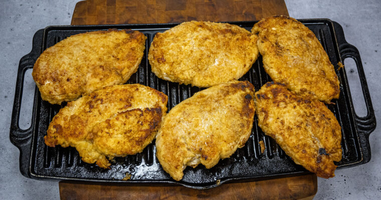 Tenderize, Beer-Brine, and Cook the Easiest and Best Tasting Chicken Breast