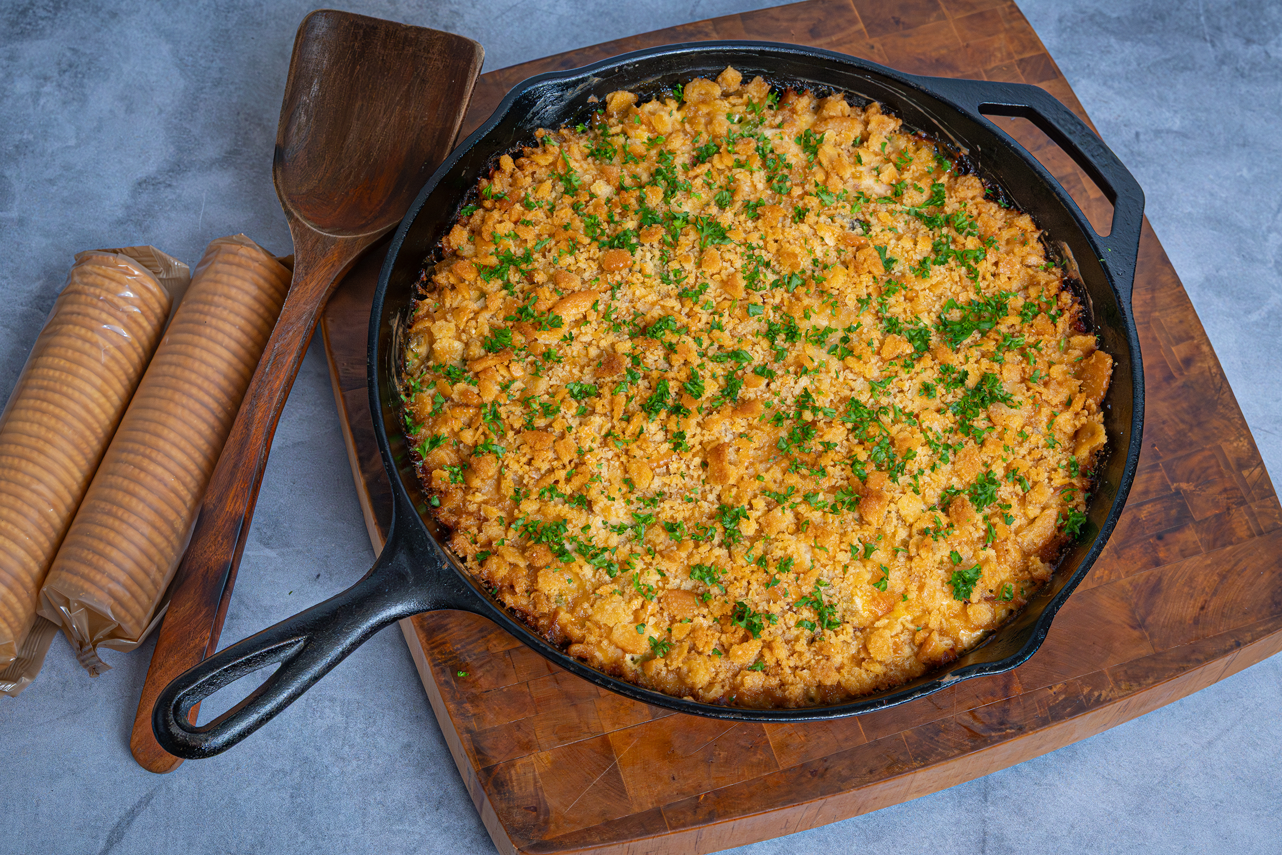 Cast Iron Skillet Chicken Casserole (Neiman Marcus Inspired)